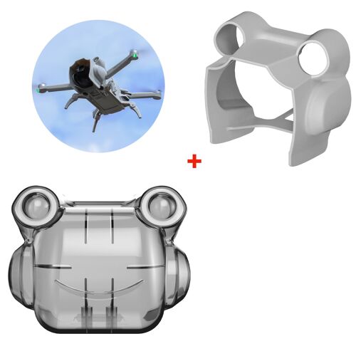 Couvercle'objectif Pour Dji Mini 3 Pro, Capuchon De Protection De Cardan, Capteur De Vision, Couvercle Tout En Un Pour Mini 3, Accessoire De Drone Dji-Générique