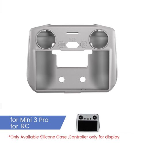 Pour Mini 3 Rc Gray - Coque De Protection En Silicone Pour Mini Drone 3 Pro, Avec Capot Solaire, Pour Télécommande, Accessoires, Nouveauté-Générique