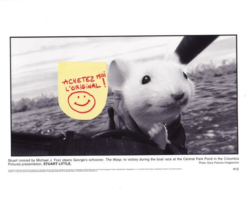 Stuart Little. Photo De Presse Originale. Collection.