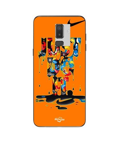 Coque Samsung Galaxy J8 2018 Graffiti Nike Just Do It