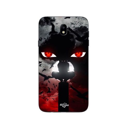 Coque Samsung Galaxy J7 2018 Itachi Uchiwa Naruto Anime Art