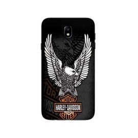 Coque Samsung Galaxy J7 2018 Harley-Davidson-Mini-Poster-Logo-Aigle