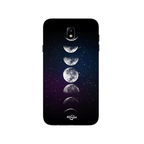 Coque Samsung Galaxy J7 2018 Lune Phase Nuit Etoile