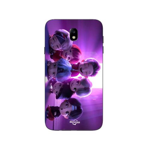 Coque Samsung Galaxy J7 2018 Bts Groupe Animation Kpop