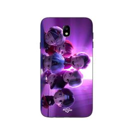 Coque Samsung Galaxy J7 2018 Bts Groupe Animation Kpop