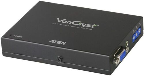 ATEN VanCryst VE170RQ Cat 5 Audio/Video Receiver Unit with Deskew - Prolongateur audio/vidéo - récepteur - jusqu'à 300 m
