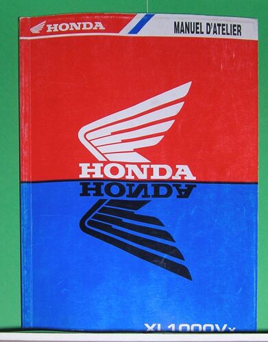 Manuel D'atelier Honda Xl 1000vx ( Dec 1998)