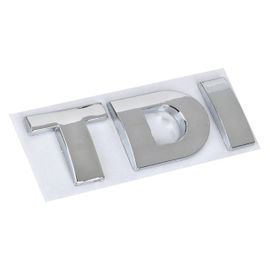 Convient Pour Autocollant De Voiture 3d En Métal Pour Vw Golf Jetta Passat Mk4 Mk5 Mk6 Tdi Logo Turbo Moulage Par Injection Directe Insigne De Décalcomanie