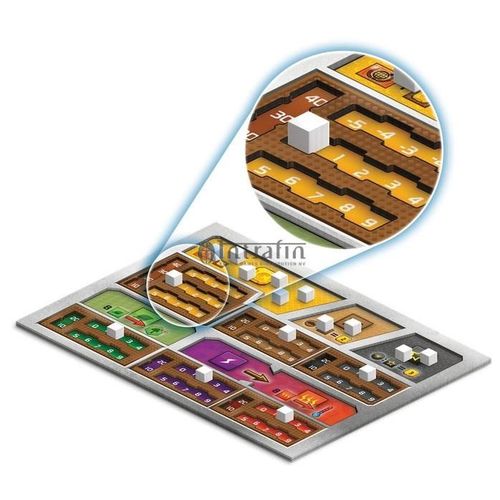 Terraforming Mars - Deluxe Playerboards