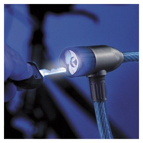 Burg Wächter Cadenas Double Lumineux Bleu/Noir 340 65 L