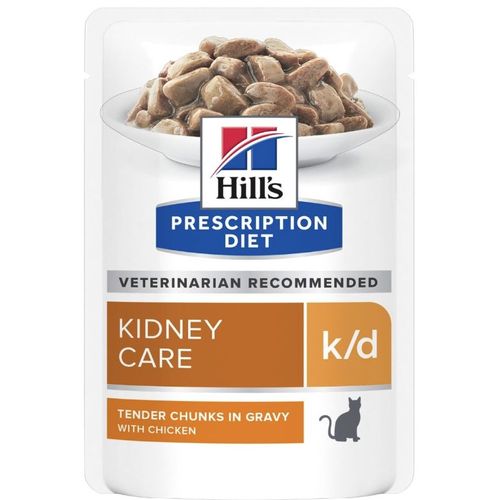 K/D Kidney Care - Sachets Repas Pour Chat Au Poulet