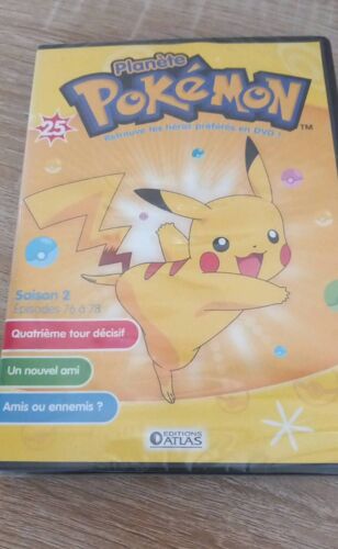 Planete Pokemon Saison 2 Épisodes 76 À 78 Dvd N 25