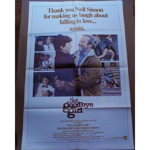 Adieu Je Reste, Affiche Du Film Us Avec Richard Dreyfuss