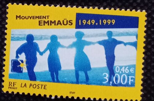 Timbre France 1999 Neuf ** Yt 3282 - Mouvement Emmaüs 1949-1999