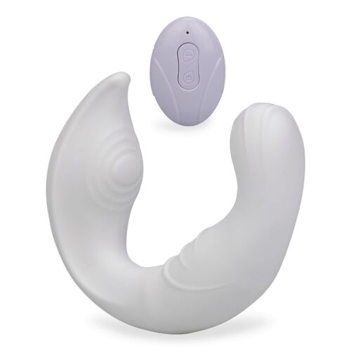Vibromasseur De Couple 2-En-1 Point G Et Clitoris