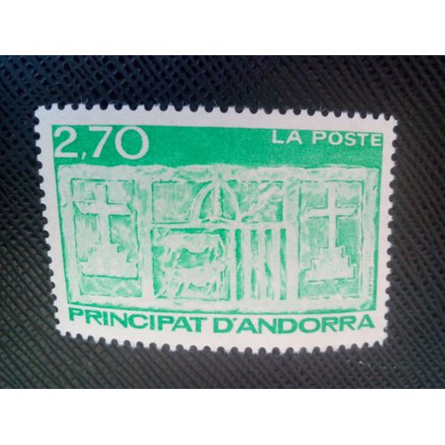 Timbre Andorre Yt 472 Les Plus Anciennes Armoiries D'andorre 1996 ( 0040705 )
