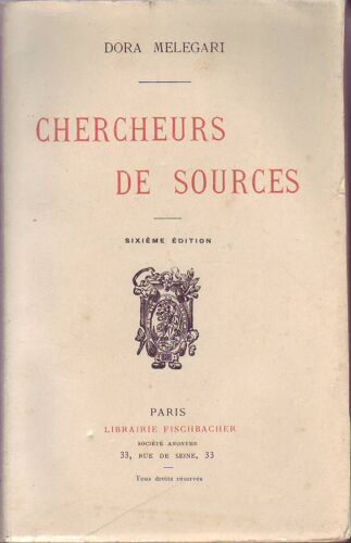Chercheurs De Sources