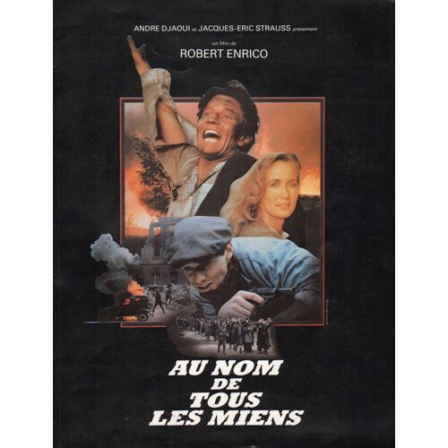 Au Nom De Tous Les Miens - Robert Enrico - Michael York - Brigitte Fossey - 1982 - Dossier De Presse N° 1