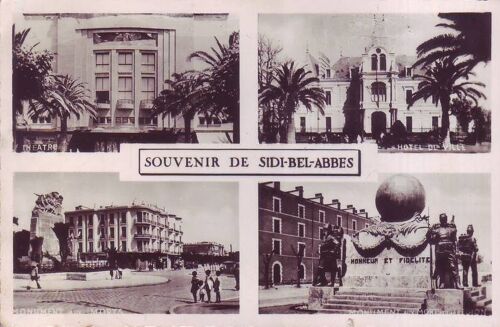 Souvenir De Sidi Bel Abbes . Arts Photomecan 1952