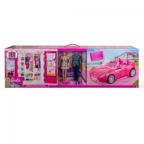Barbie Fab Barbie Dressing 2 Poupees Et Vehicule