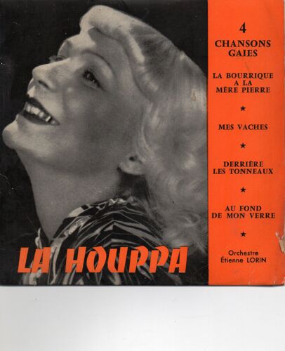 4 Chansons Gaies - La Bourrique A La Mere Pierre - 45tours Ep (Longue Durée)