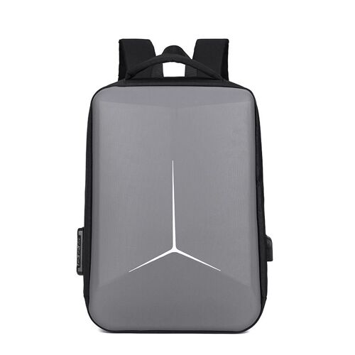 17 Pouces Sac à Dos Ordinateur avec Fente de chargement USB, Antivol Imperméable de Sac à Dos , Grande Capacité Fonctionnel Sac a Dos PC Portable pour Voyage/Affaire/Scolaire -Gris