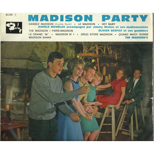 Dansez Madison, Le Madison, The Madison, Paris-Madison, Le Grand "M", Madison N°1, Drug Store Madison, Hey Baby, Quand Mady Sonne, Madison Shake (25cm)