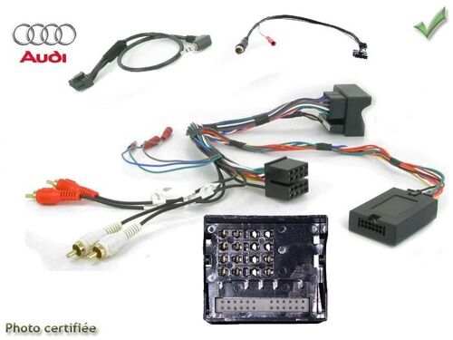 CDE AU VOLANT PIONEER POUR AUDI 2002> A3 A4 A6 TT FAKRA AVEC OU SANS AMPLI BOSE