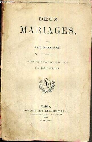 Deux Mariages