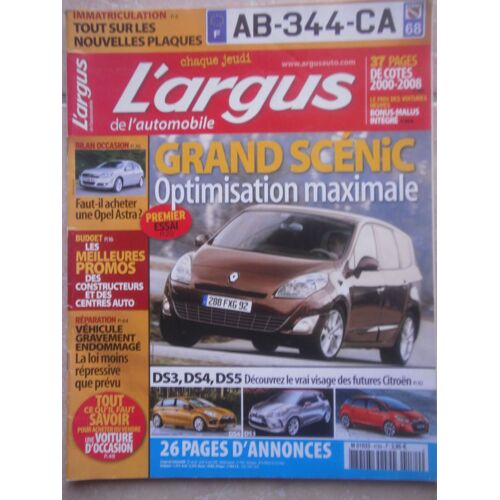 L'argus N° 4184