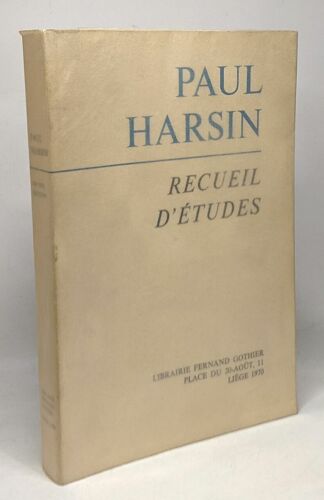 Recueil D'études
