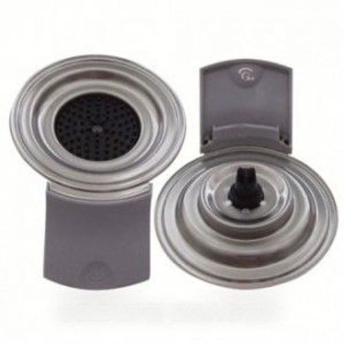 Support Dosette 1 Tasse Gris Pour Machine A Dosette Philips