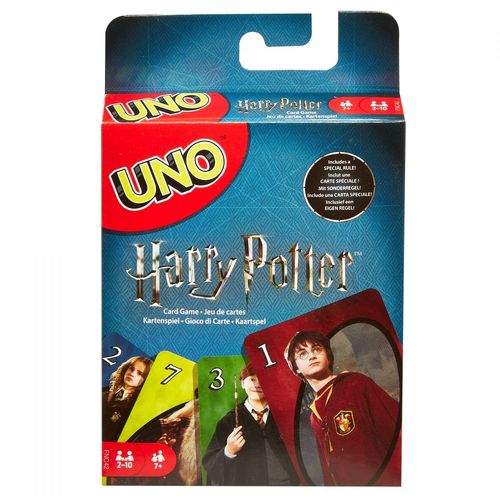 Mattel Games Mattel Games - Uno Harry Potter - Jeu De Société - 7 Ans Et +