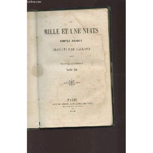 Les Mille Et Une Nuits - Contes Arabes.