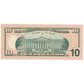 Billet De 10 Dollars Us – Authenticité Garantie – 2006