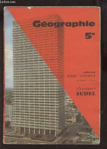 Geographie - Classe De 5° Cycle D'observation.