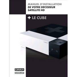 Décodeur TV Canal Plus + Le Cube G5T PAC1