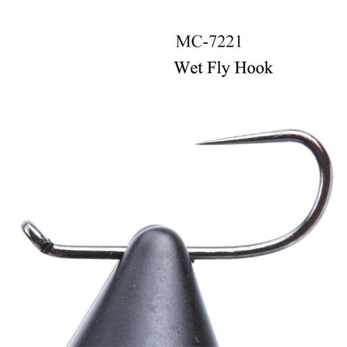 Taille 10 - 7221 Crochet De Mouche Humide - Maximumcatch Hameçon De Pêche À La Mouche, Support Sec Sans Ardillon, Hameçons De Montage De Nymphe, Shriajcaddis, Pupa Jig, Hameçons De Pêche,100 Pièces