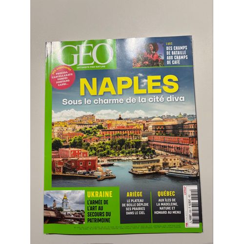 Magazine Geo – Septembre 2025 – Naples, La Cité Diva 