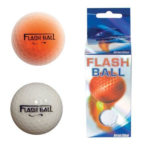 Longridge Flash Ball Pack 2 Balles De Golf Clignotante
