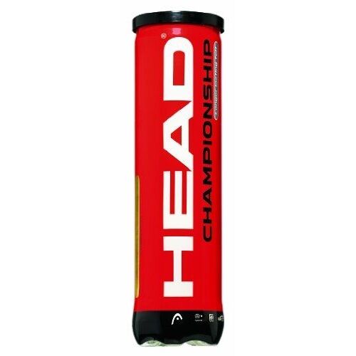 Head Championship 4 Balles De Tennis Jaune