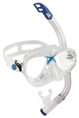 Cressi Set Marea Vip Dm1000061 Set De Plongée (Masque Et Tuba) Enfant Bleu