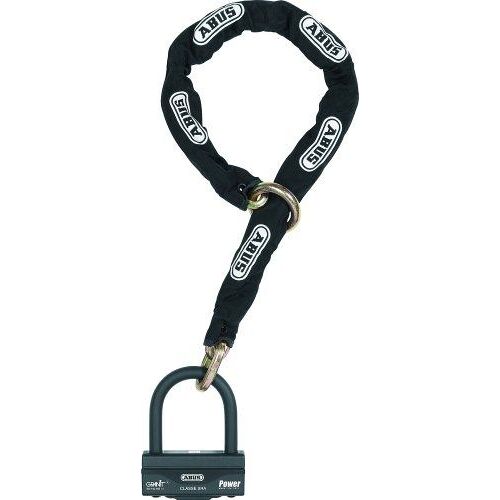 Abus - Antivol Moto U 58 + Chaîne Loop Homologué Sra 120 Cm Noir