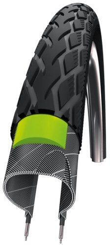 Schwalbe 35mgg Marathon Greenguard Pneu Rigide Noir/Bande Reflex 700 X 35c (35-622)