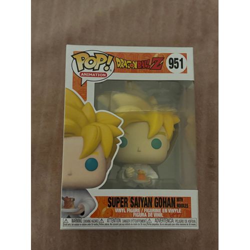 Funko Pop Dragon Ball Z 951 Super Saiyan Gohan Avec Nouilles