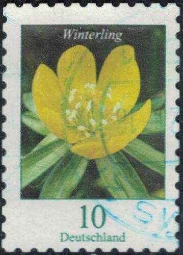 Allemagne 2018 Oblitéré Used Fleur Winterling Eranthis Hyemalis Su