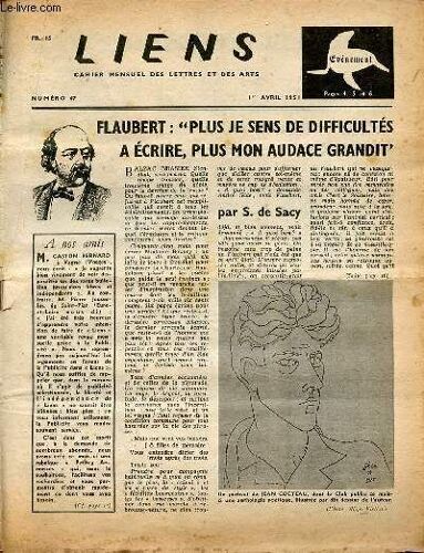 Liens N°47 1er Avril 1951 -