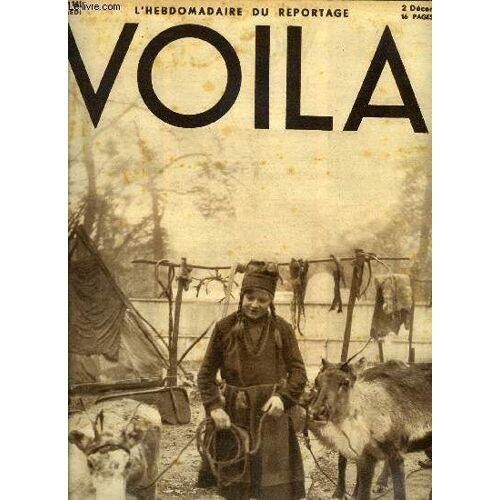 Voila N° 141 - On Aura Tout Vu, Trop Tot Le Tonnerre Par Gus Bofa, Le Bateau Ivre Par A. Laubreaux, Miss Folies Par Jean Barois, La Vie Et La Mort Par Claude Blanchard, L Espion Du Kaiser Par Gustave(...)