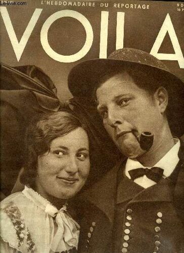 Voila N° 142 - Place Aux Vieux Par Marius Larique, One Ne Patine Pas Avec L Amour Par Claude Lanoue, On Aura Tout Vu, Les Gaités Du Cinéma Par Paul Bringuier, Au Pays De L Ami Fritz Par Pierre Hamp(...)