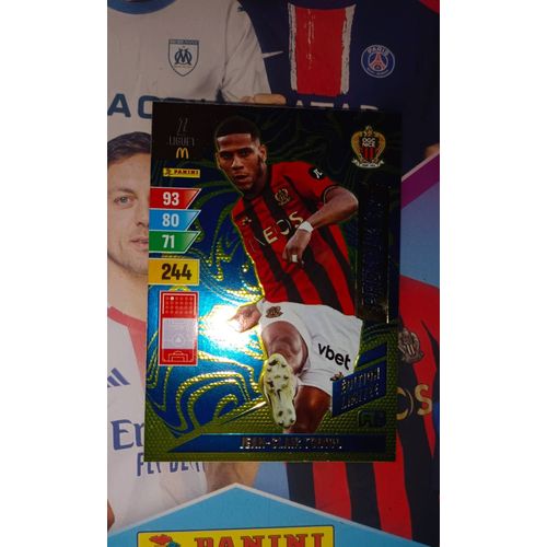 Carte Adrenalyn Xl Premium Or Jean-Clair Todibo Nice